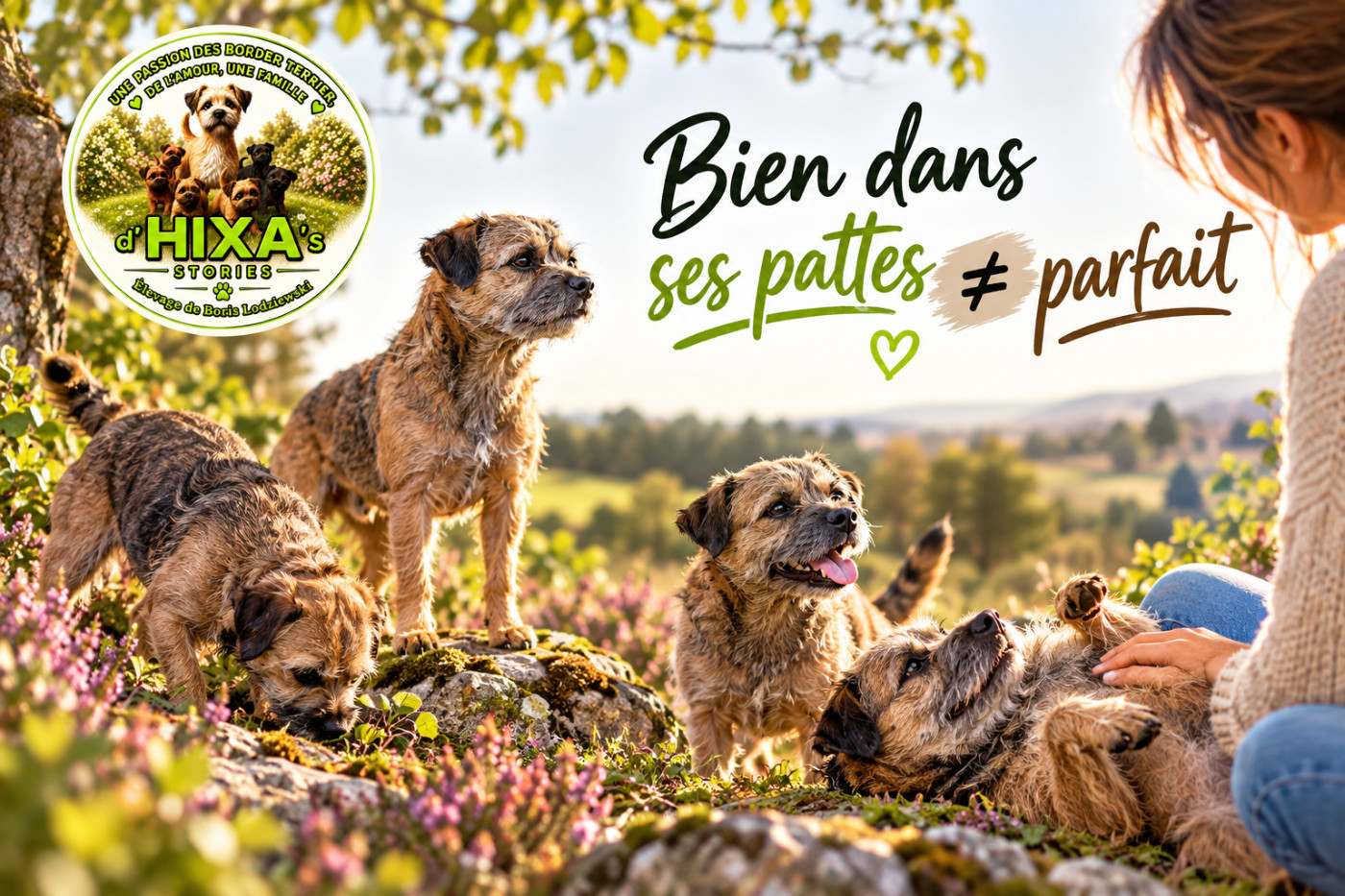 d'Hixa's Stories - Border Terrier bien dans ses pattes : qu est-ce que cela signifie vraiment ?